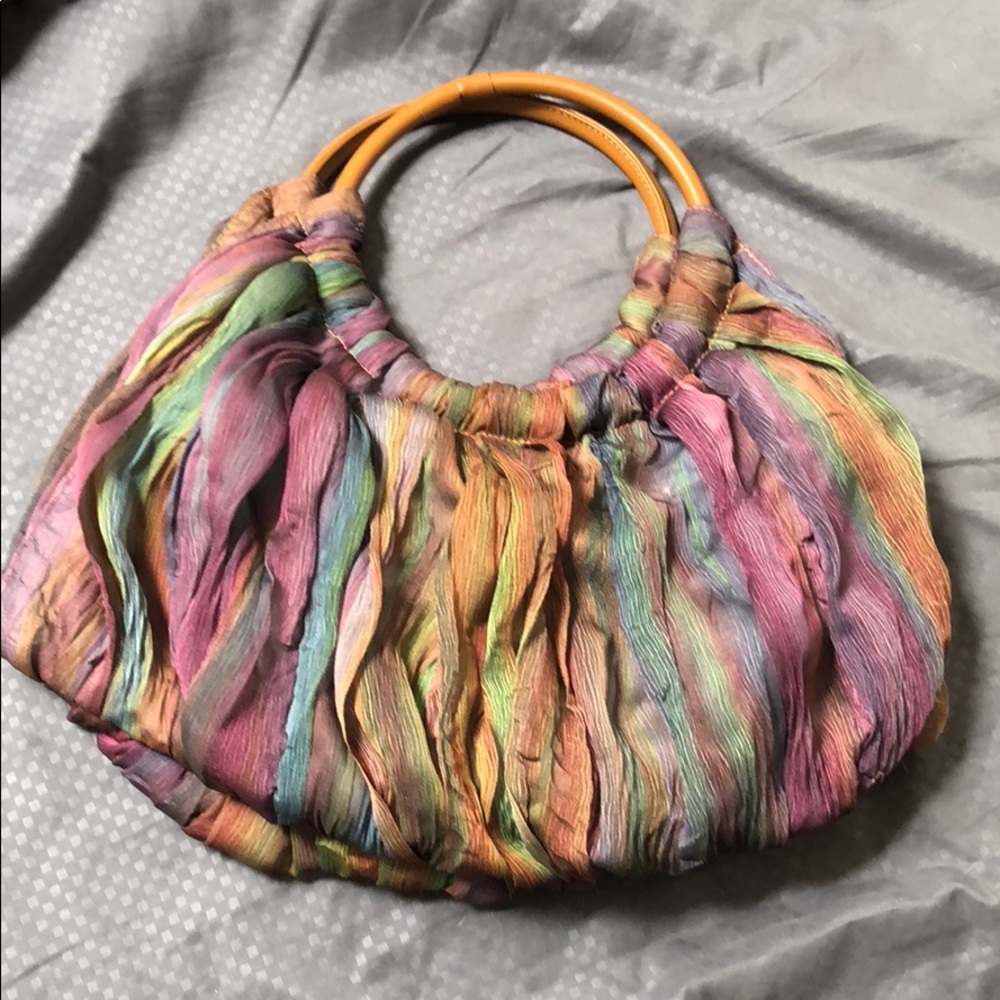 Multicolor handbag